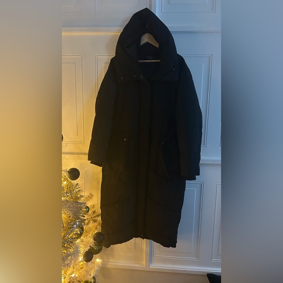 Long line puffa coat - Picture 8 of 15